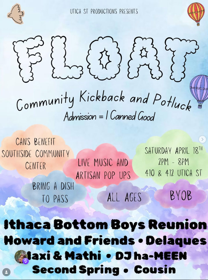 FLOAT ON flyer